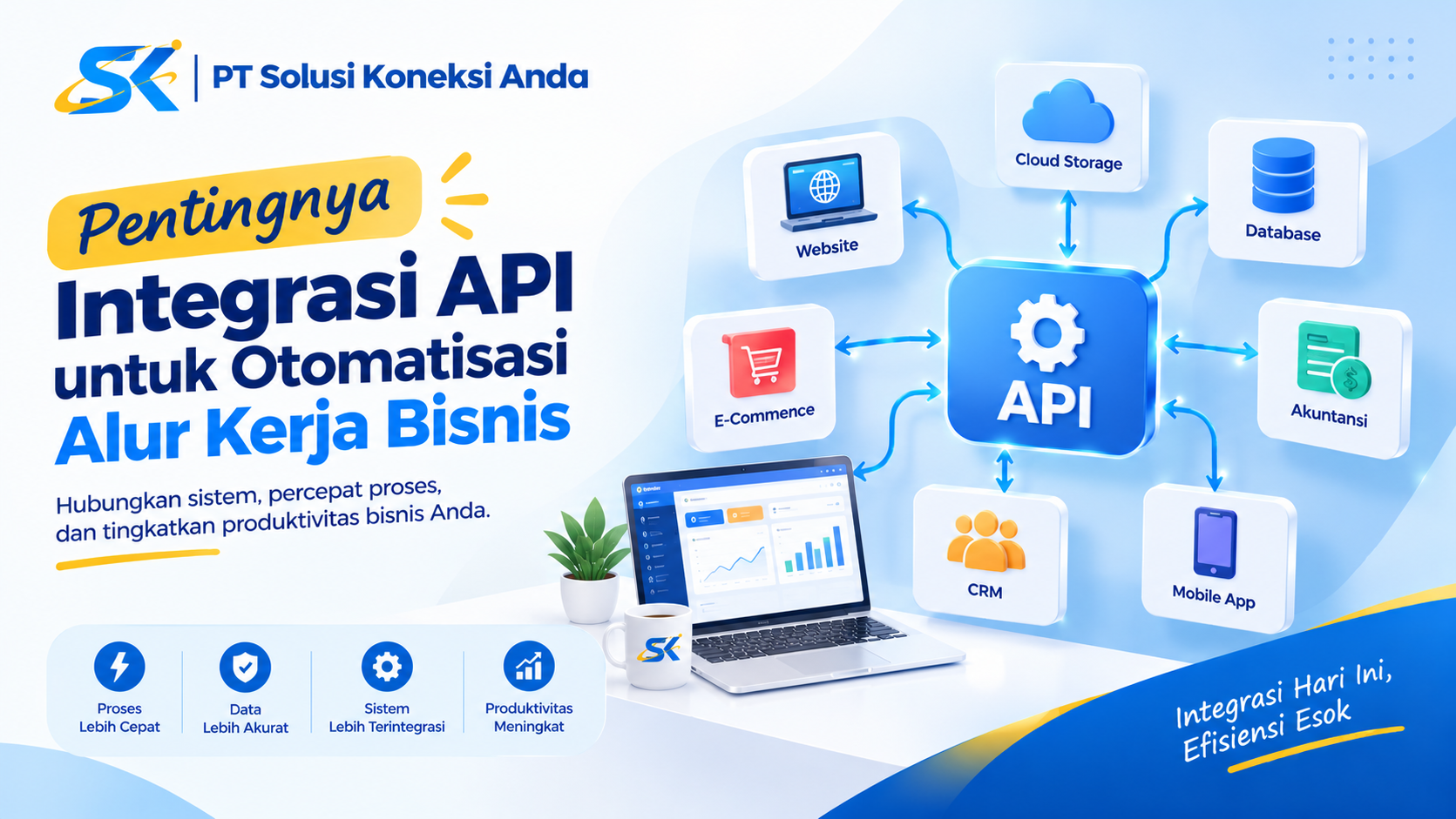 Pentingnya Integrasi API untuk Otomatisasi Alur Kerja Bisnis